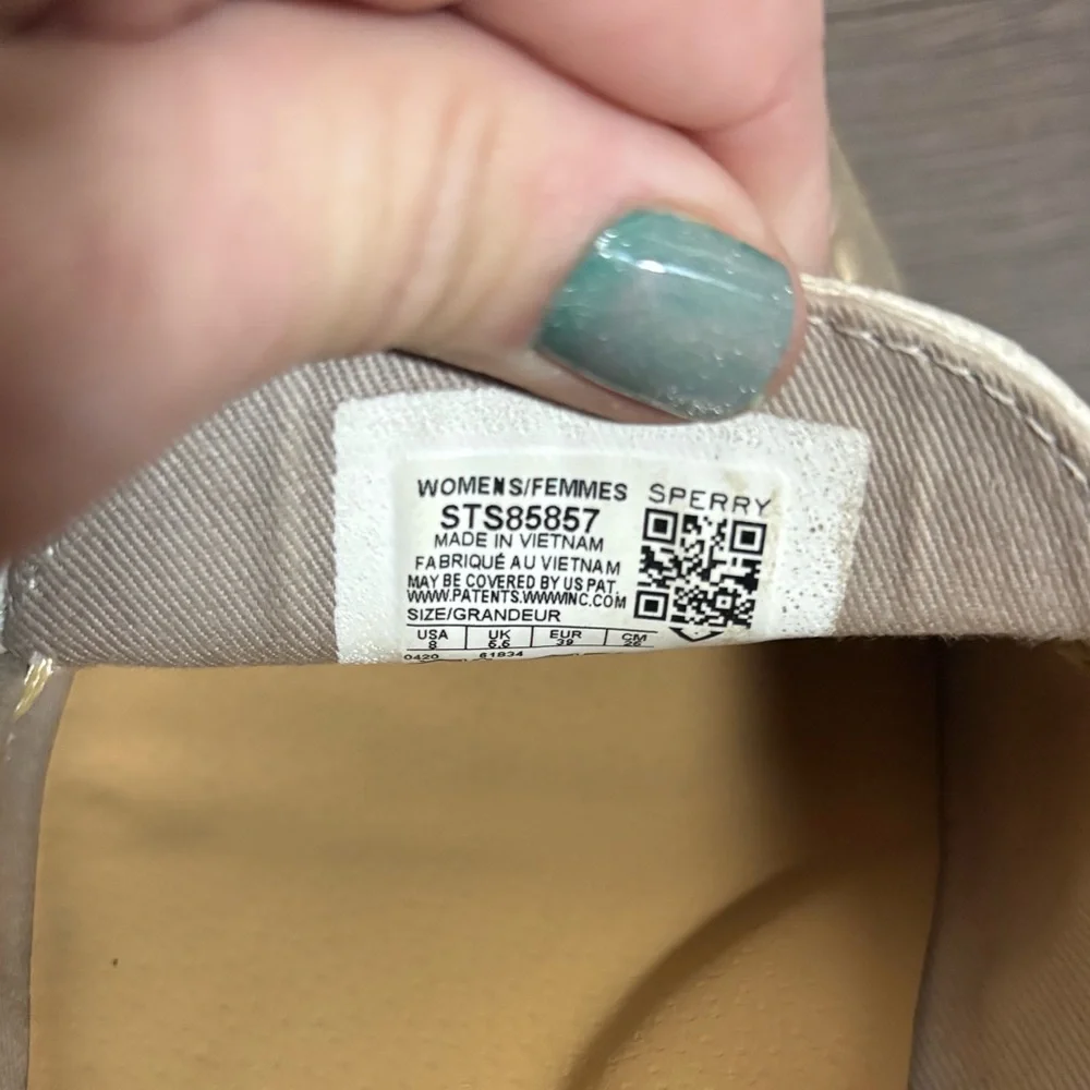 Sperry Topsider Seaport Penny Loafer Exotic Taupe Preppy Nautical Classic Office - Picture 6 of 7